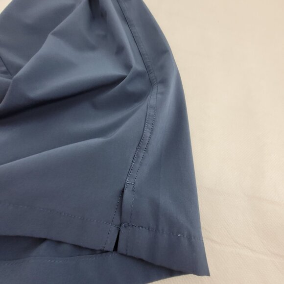 Eddie Bauer Traveler Ankle Pants Womens XXL Blue High Rise Elastic Waist Pocket - Picture 11 of 12